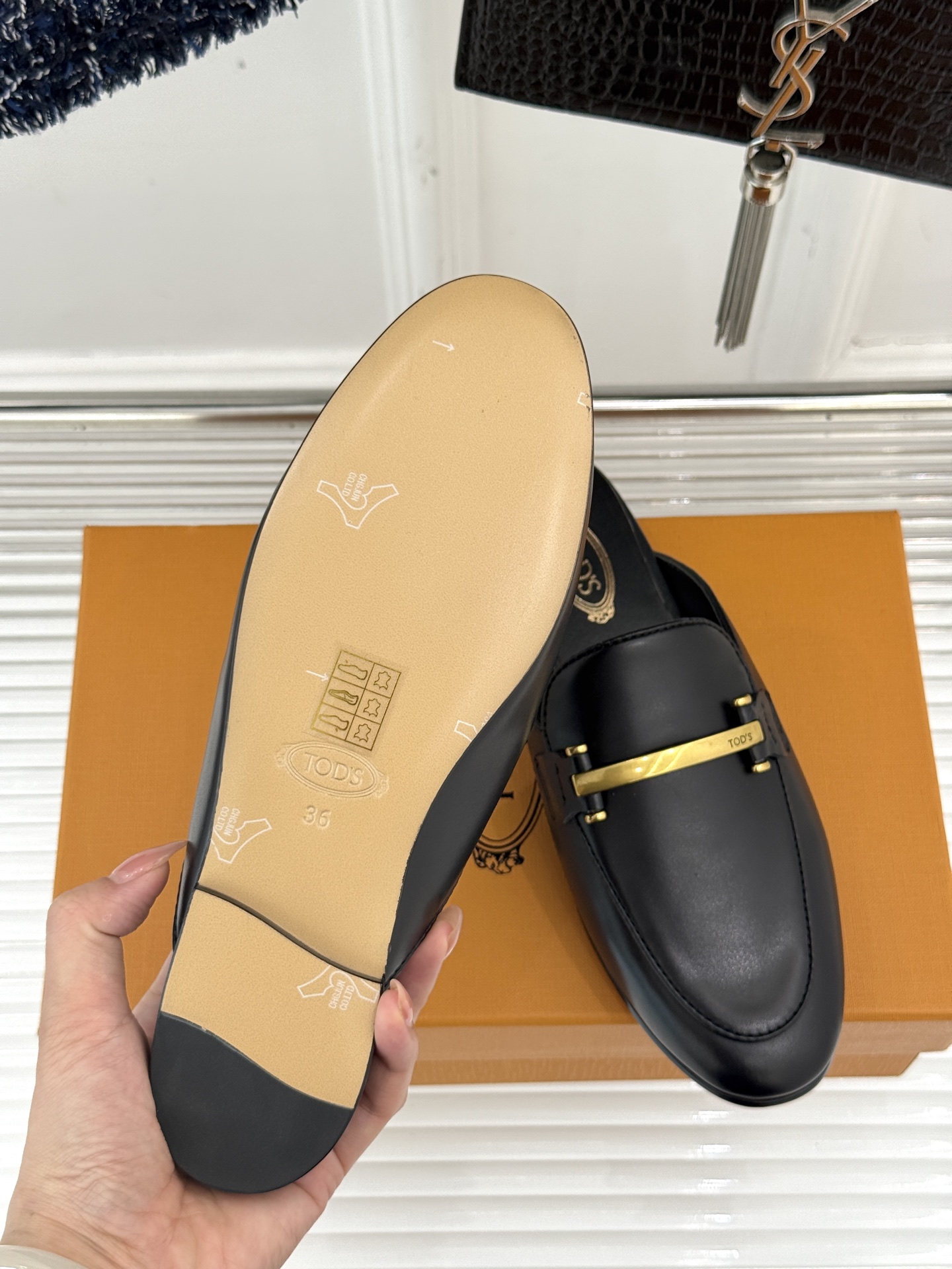 Italian Retro-Loaf Shoes: Calf & Lambskin, $675, Imported Cow Bottom, Sizes 35-39 - 图片 9