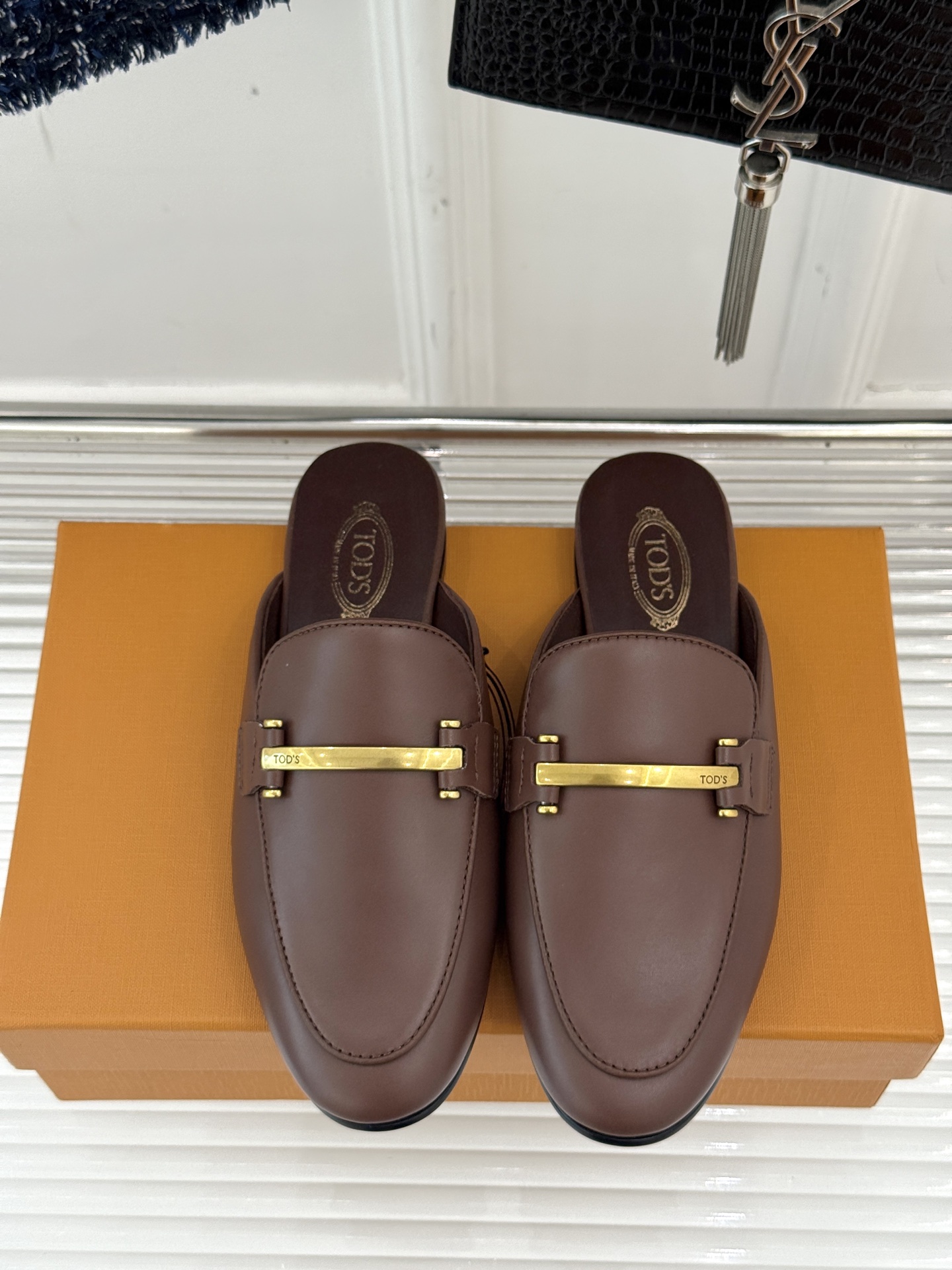 Italian Retro-Loaf Shoes: Calf and Lambskin, $675, Code 35-39 (Custom 40) - 图片 4