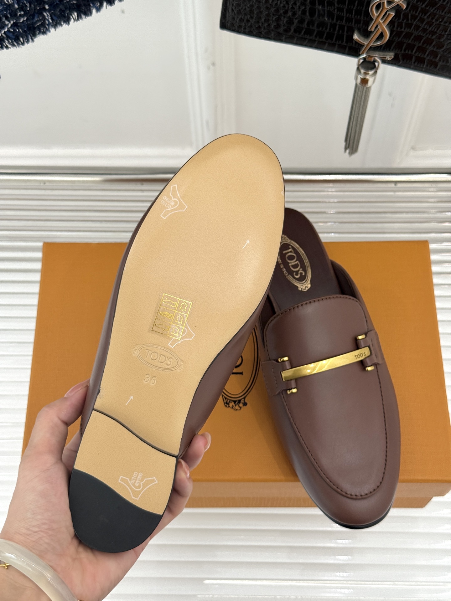 Italian Retro-Loaf Shoes: Calf and Lambskin, $675, Code 35-39 (Custom 40) - 图片 9