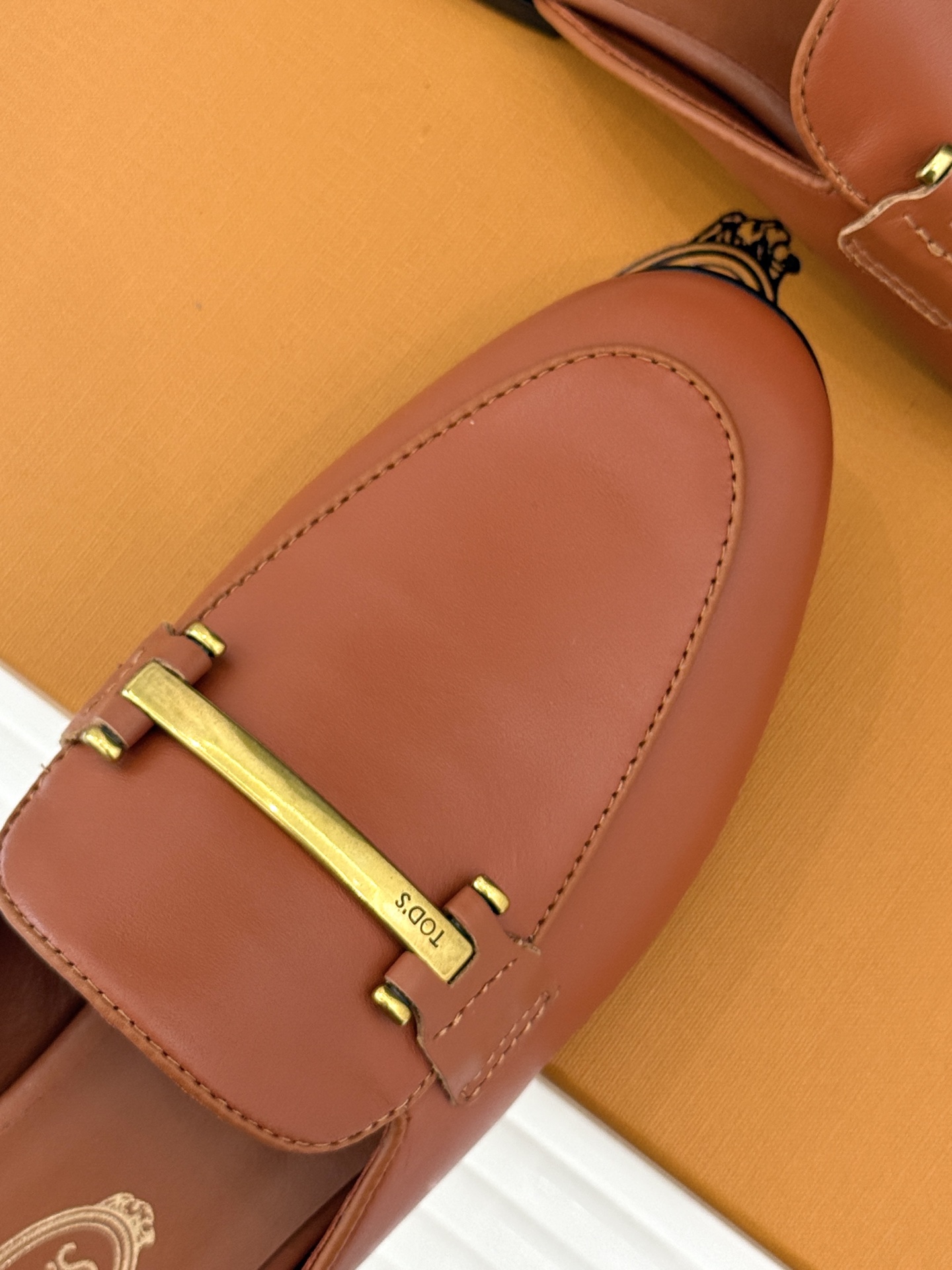 Italian Retro-Loaf Shoes: Calfskin, Lambskin, Cowhide Sole, Code 35-39 (Custom 40) - 图片 7