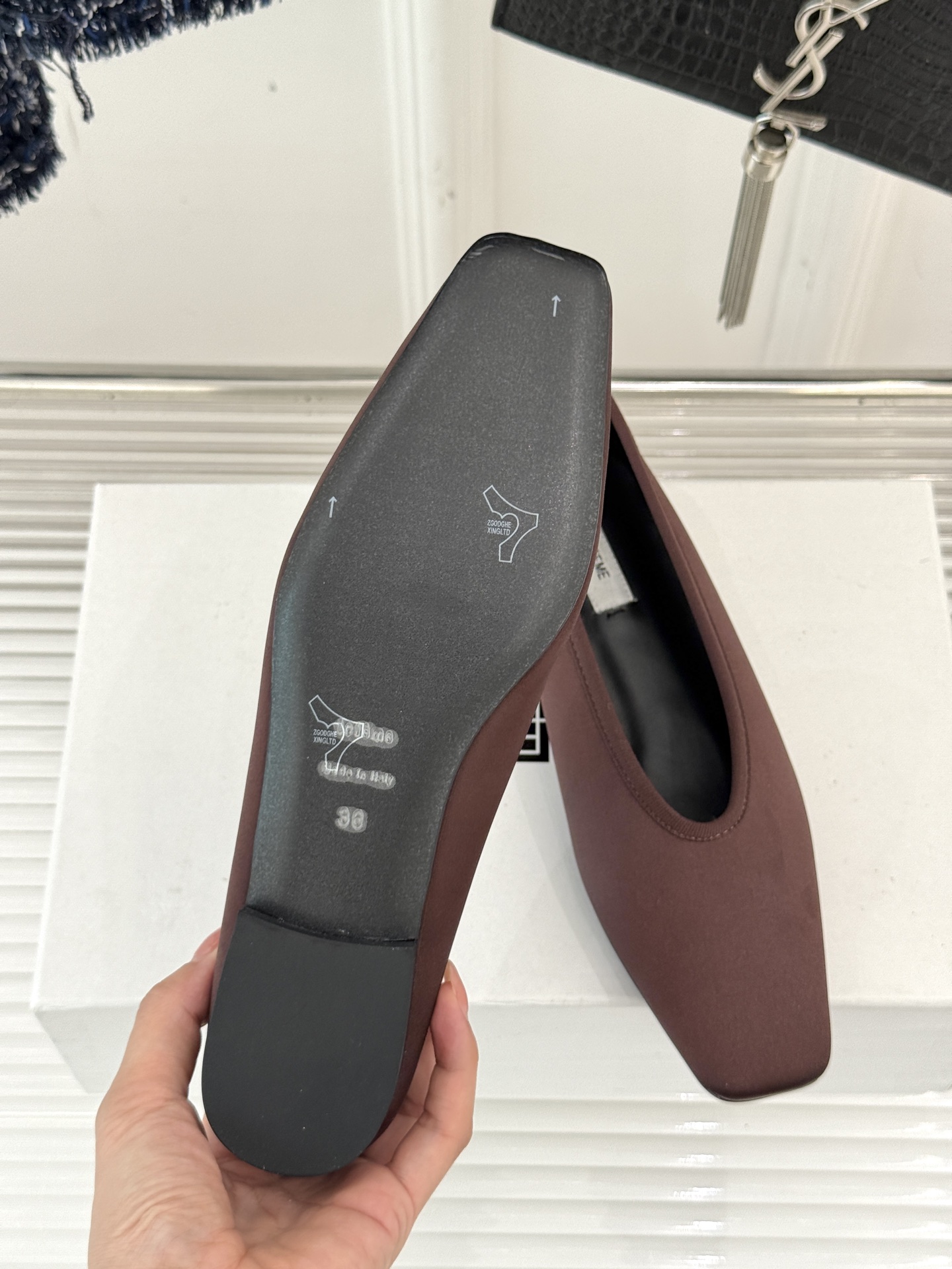Stylish Toteme 25ss Shoes: Premium Materials, Advanced Design, Customizable Sizes - 图片 9