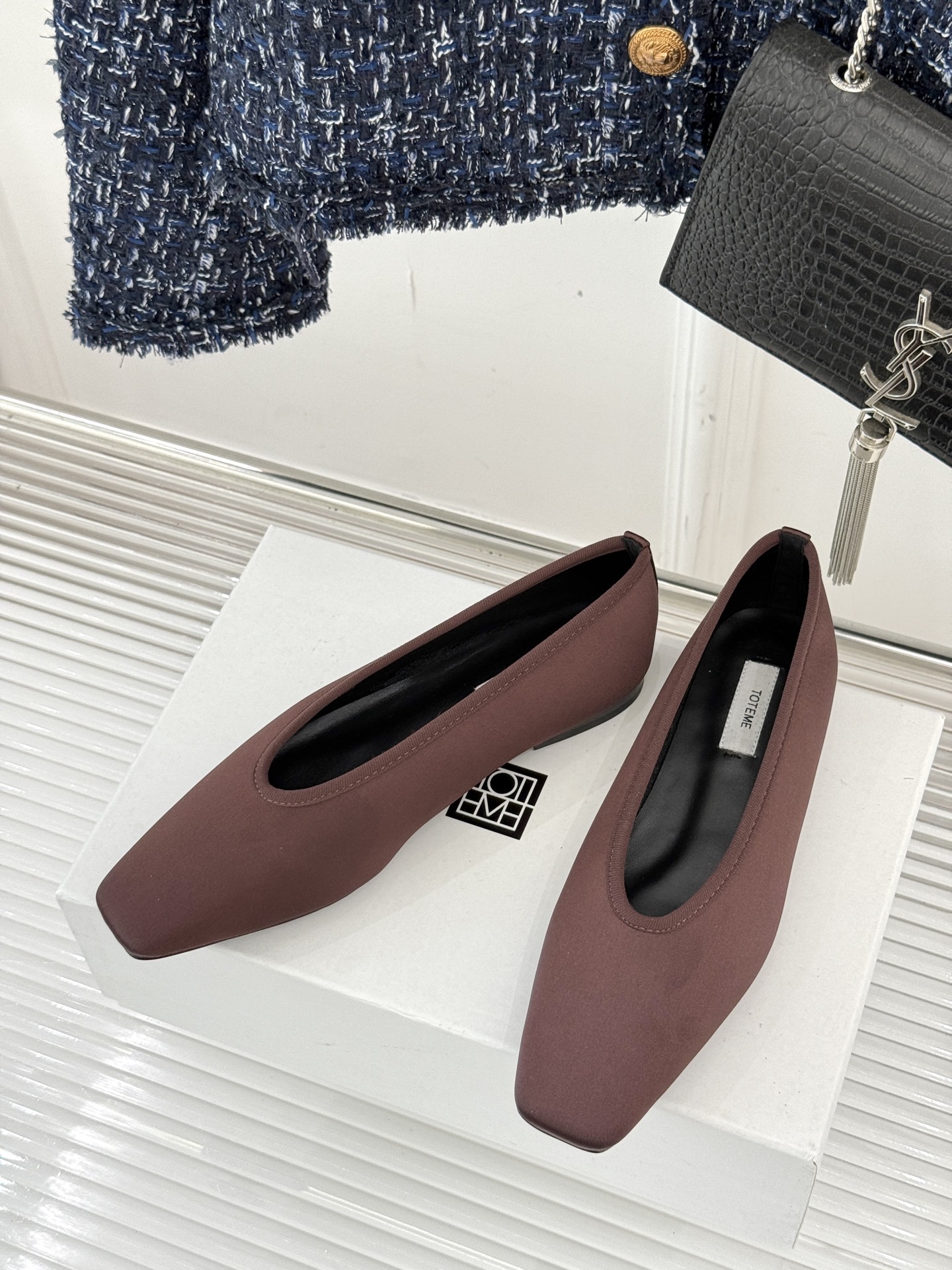 Stylish Toteme 25ss Shoes: Premium Materials, Advanced Design, Customizable Sizes - 图片 2