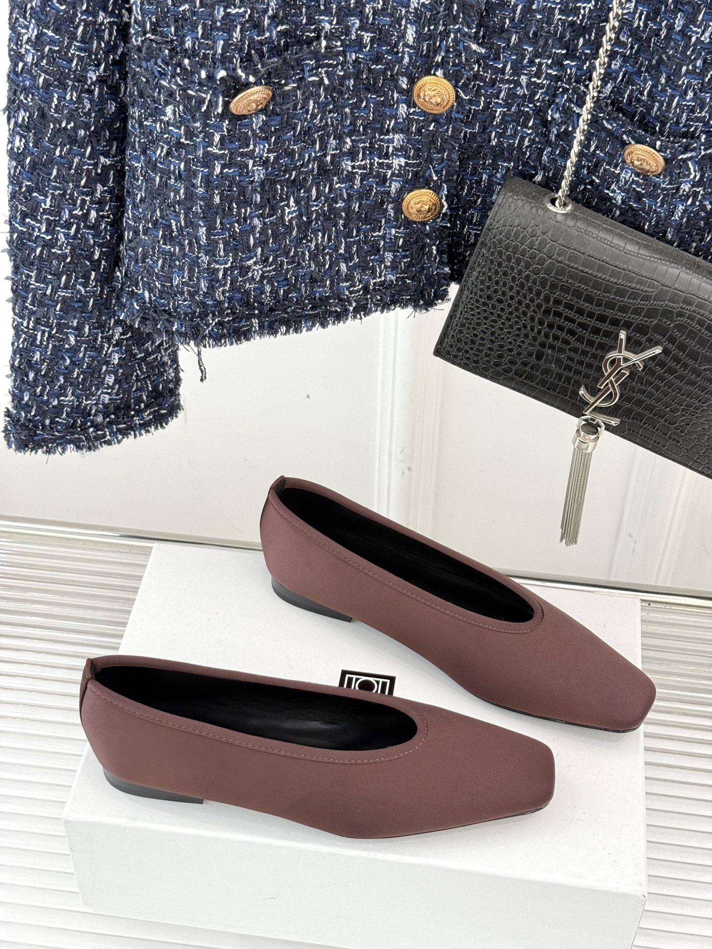 Stylish Toteme 25ss Shoes: Premium Materials, Advanced Design, Customizable Sizes - 图片 3