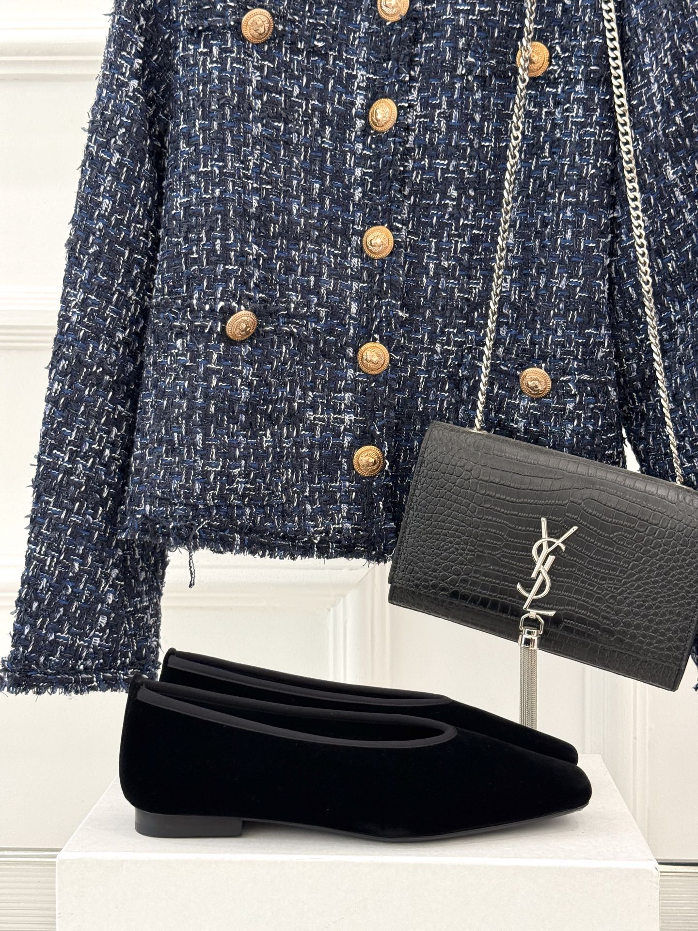 Stylish Toteme 25ss Spring Shoes: Retro Sole, Premium Materials, Customizable Sizes