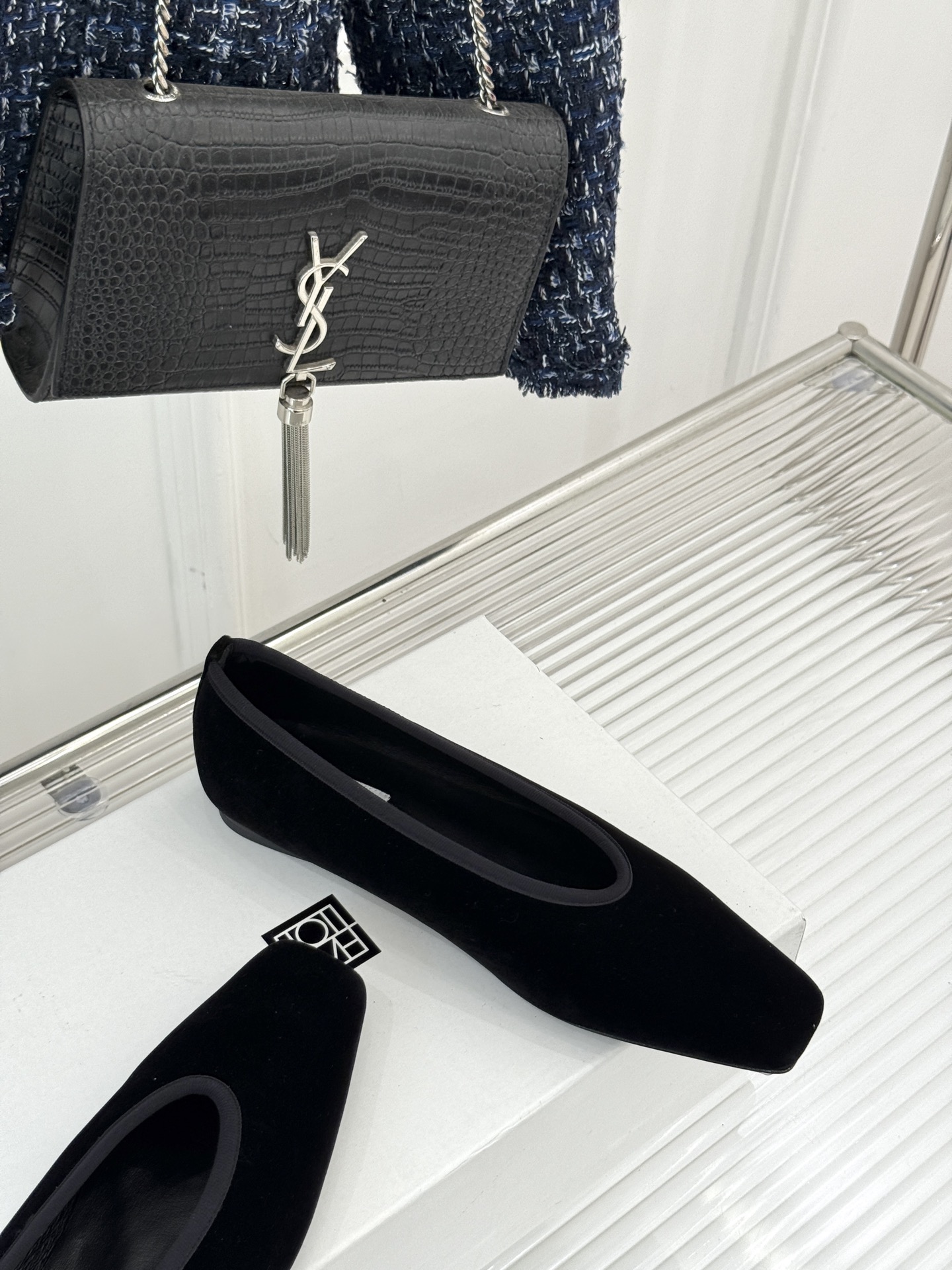 Stylish Toteme 25ss Spring Shoes: Retro Sole, Premium Materials, Customizable Sizes - 图片 5