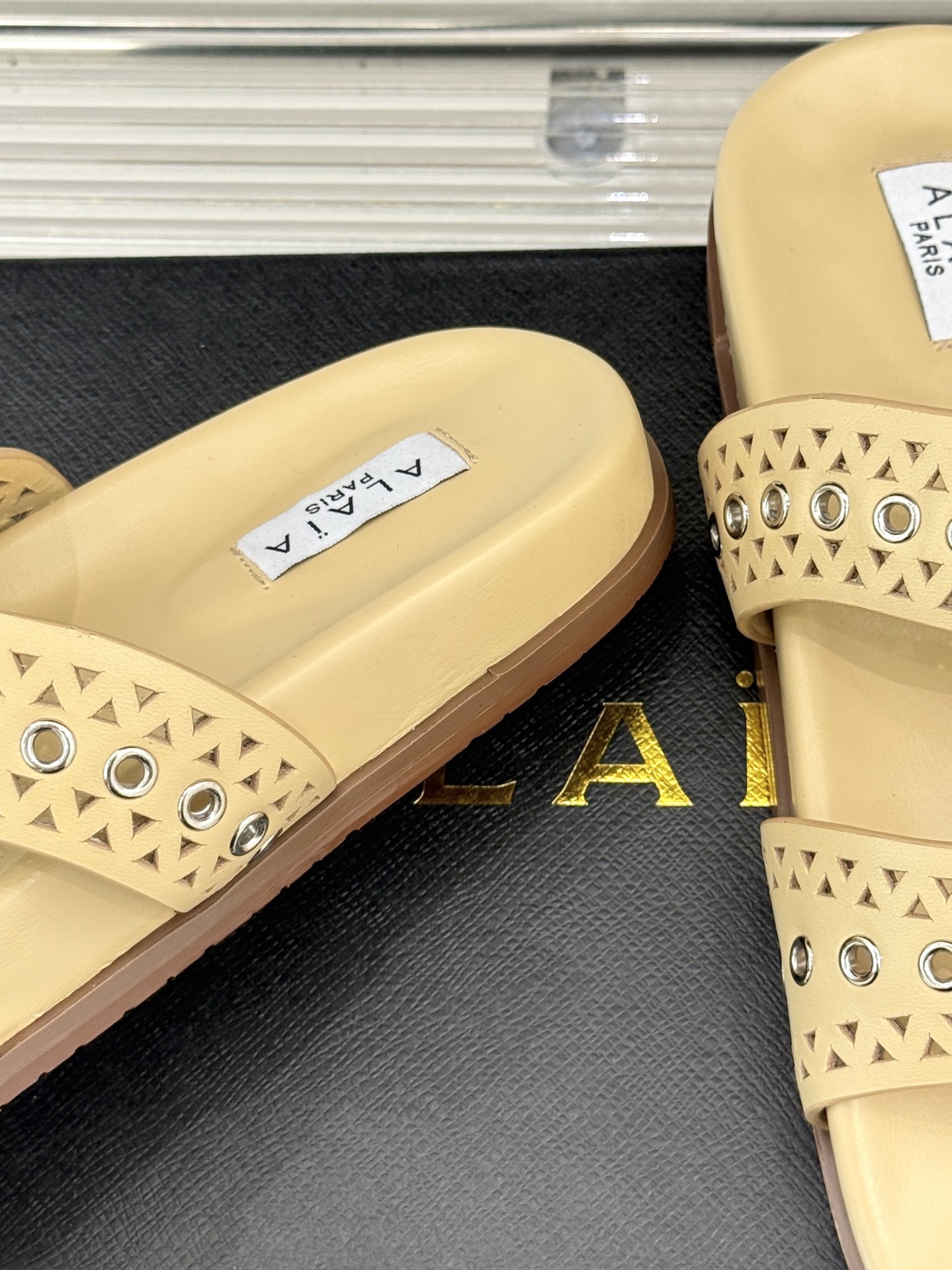 ALAIA|阿莱亚 25WF春夏新品
镂空休闲拖鞋
Alaia这个来自法国的奢侈品牌
以其性感摩登的设