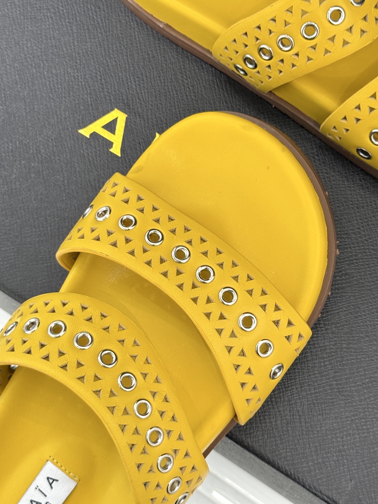 ALAIA|阿莱亚 25WF春夏新品
镂空休闲拖鞋
Alaia这个来自法国的奢侈品牌
以其性感摩登的设