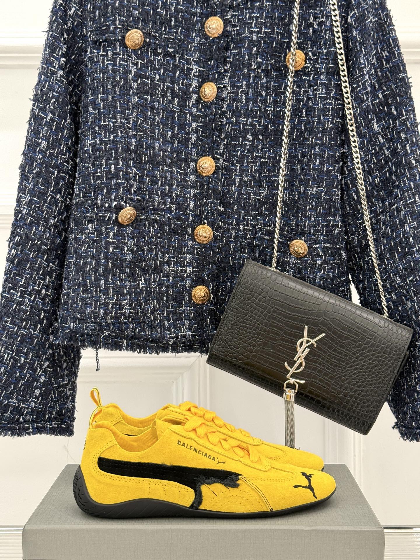 BALENCIAGA X 彪马联名情侣款德训鞋
时尚是一场永不停歇的对话
而BALENCIAGA与彪马