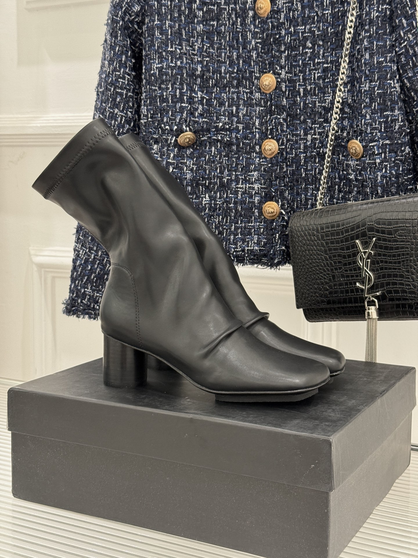 Uma WANG25WF Sheepskin Boots: Innovative Design for Unique Fashion Statement