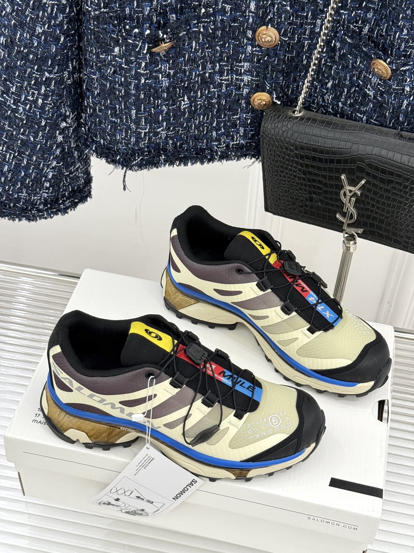 SALOMON x MM6 XT-4 mule情侣款机能休闲运动鞋自从入手它 我鞋柜里其他鞋都失宠了。这