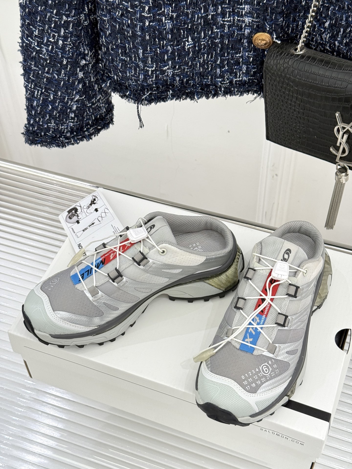 SALOMON x MM6 XT-4 mule情侣款机能休闲运动鞋自从入手它 我鞋柜里其他鞋都失宠了。这