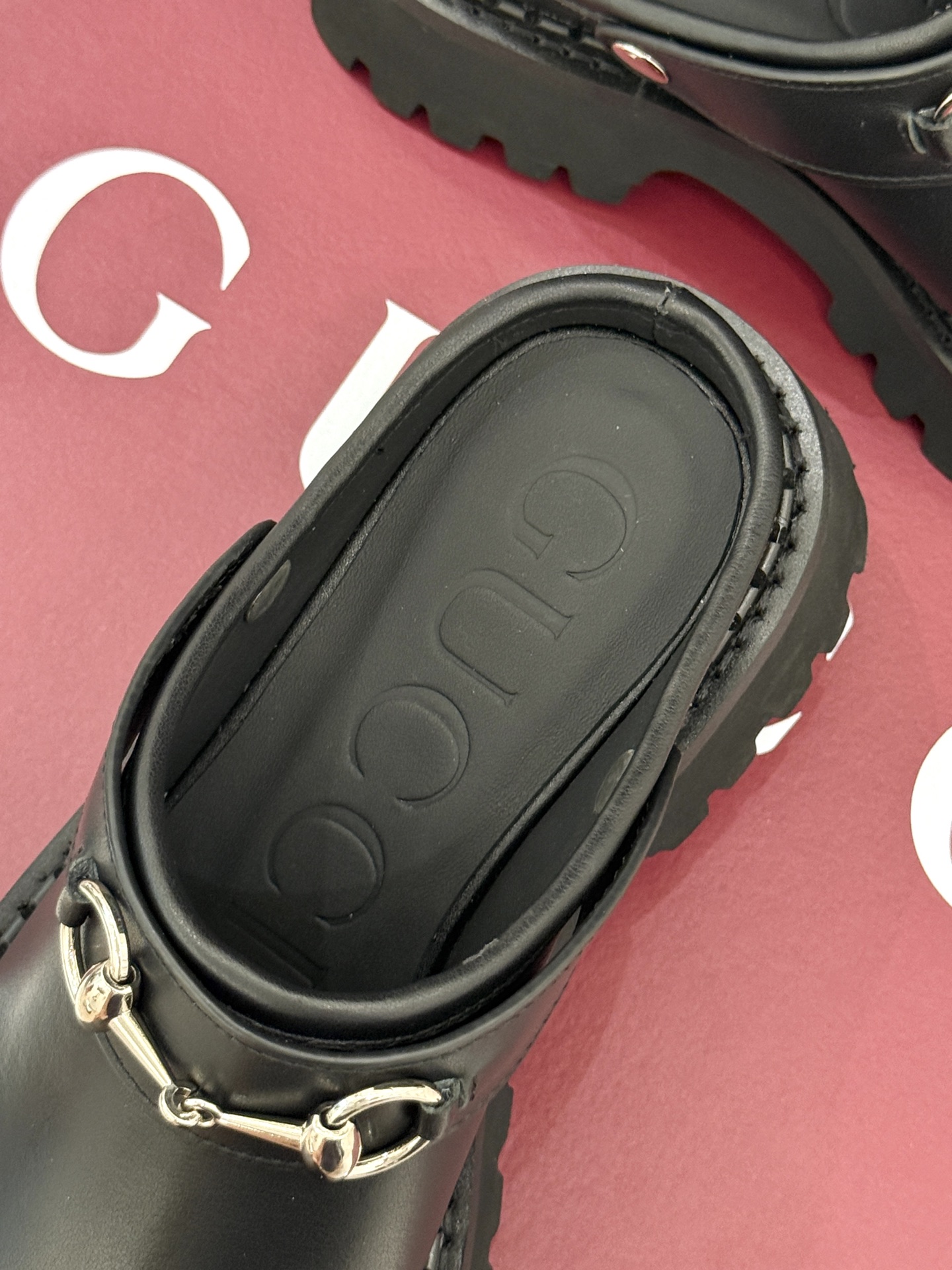 Gucci/古驰25WF新品马衔扣厚底乐福勃肯鞋半拖把Gucci经典穿在脚上 时髦感拉满寻觅一双能兼具舒