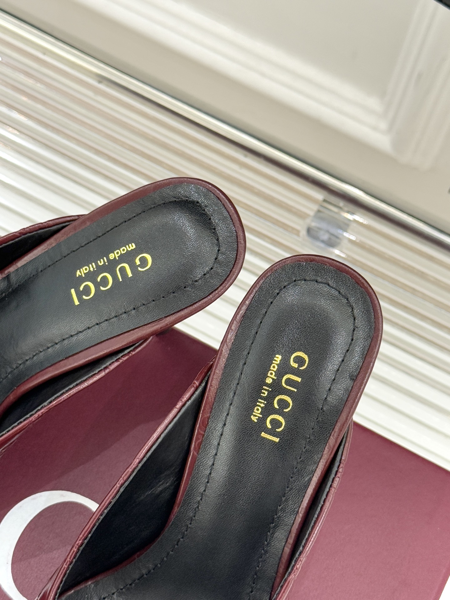 Gucci Women's Horsebit Pointed-Toe Slingback Heels Sandals 9 i1762097789280 2155 0 7