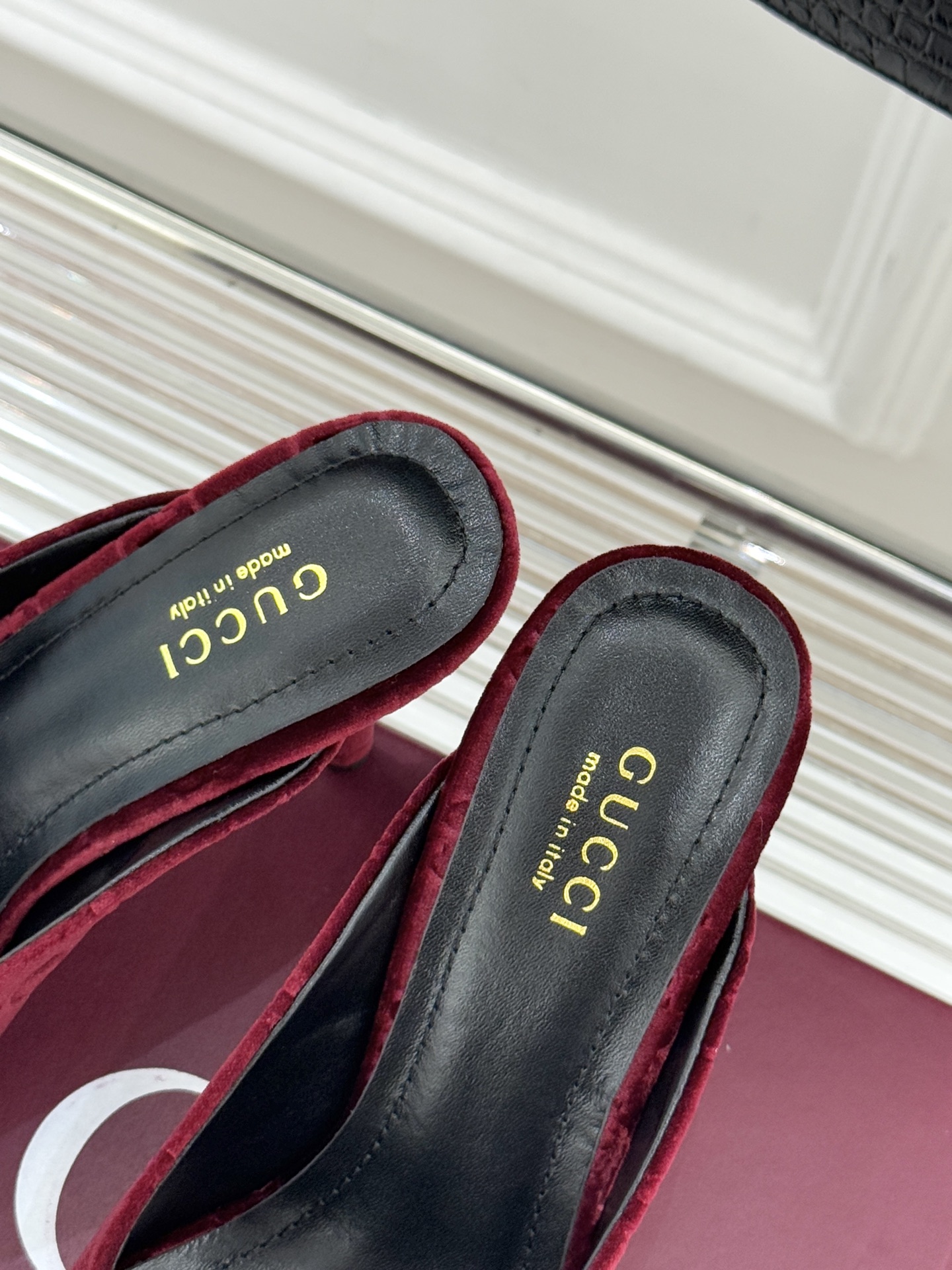 Gucci Women's Horsebit Pointed-Toe Slingback Heels Sandals, Leather 9 i1762097840976 5937 0 7