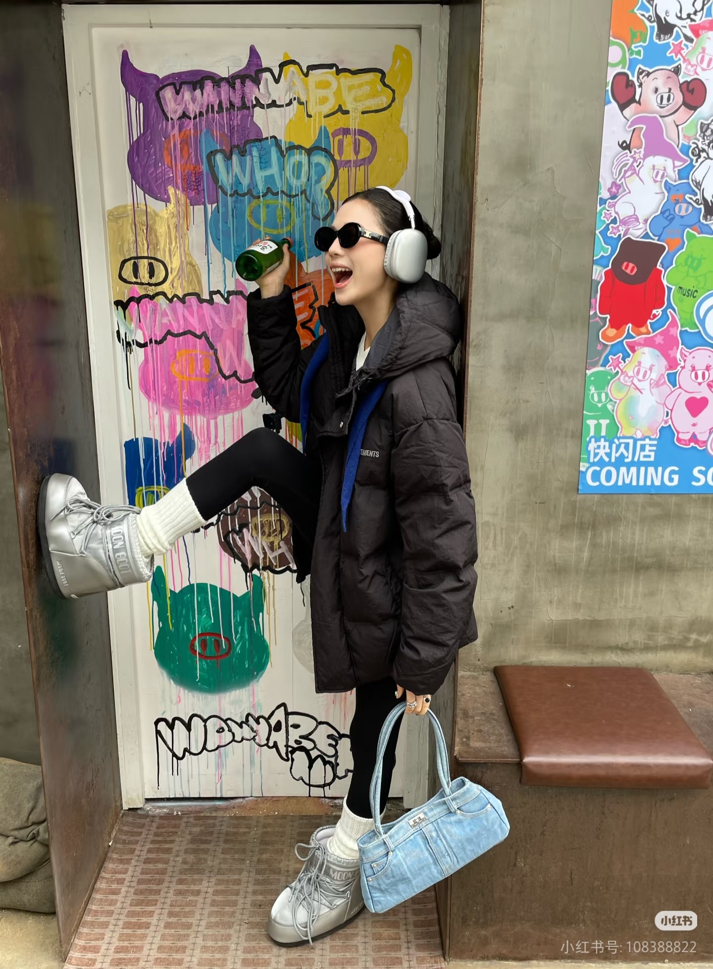 NO:628294,A large number of foot demonstration pictures, snow boots, boots19860909大量上脚示范图,雪地靴,boots,Women's Shoes