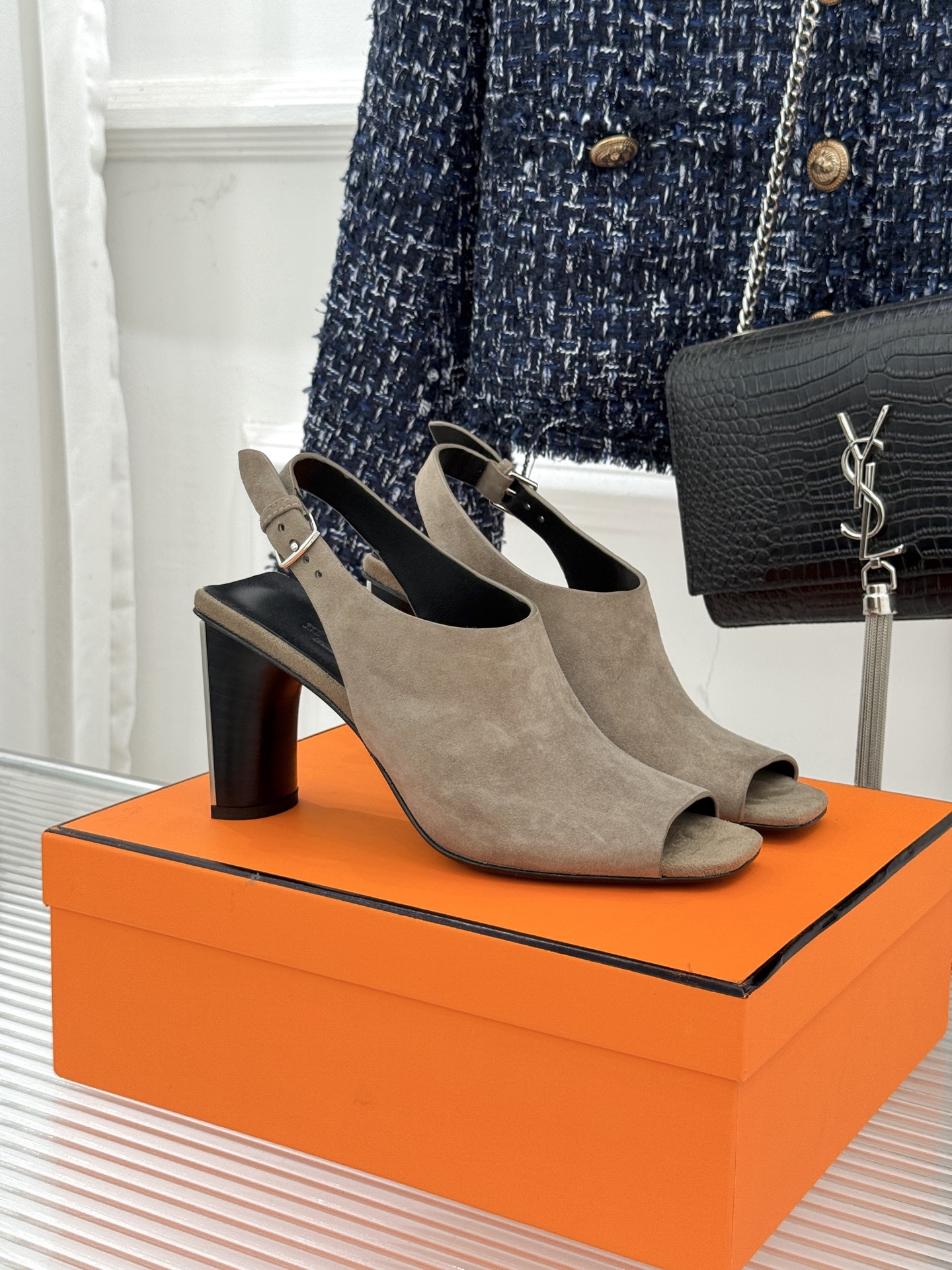 NO:682514,Hermes fish mouth sandals, high heels sandals, hermes, sandals, high heels19860909爱马仕鱼嘴凉鞋,高跟鞋凉鞋,hermes,sandals,high heels,Women's Shoes