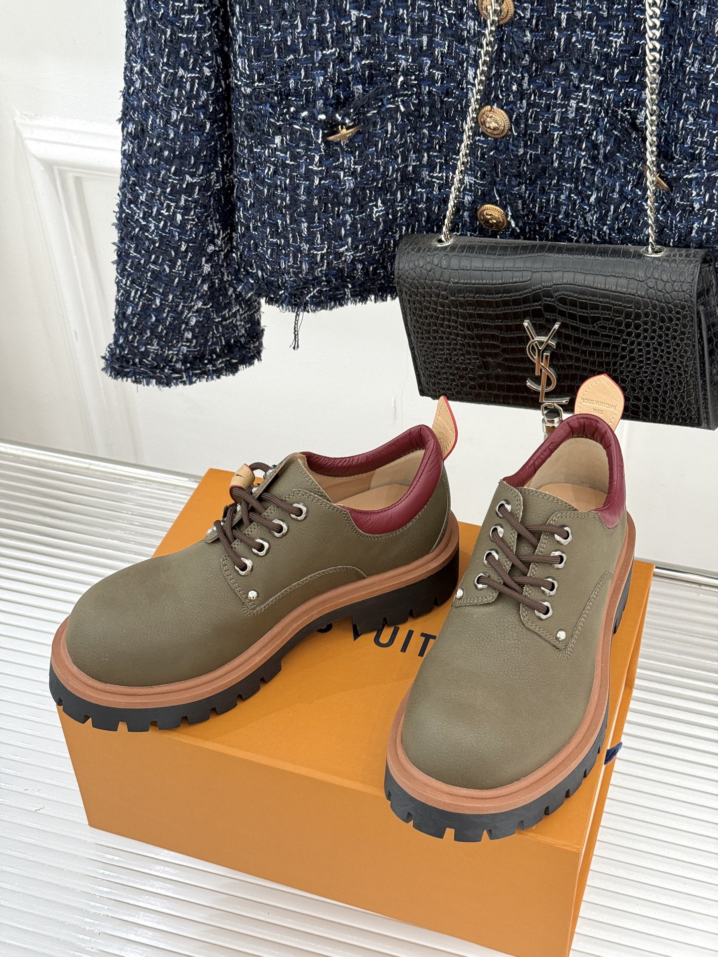 L*V驴家26WF新品情侣款德比鞋皮鞋一款足以颠覆你对传统皮鞋认知的匠心之作为追求卓越品味的开辟出一片全