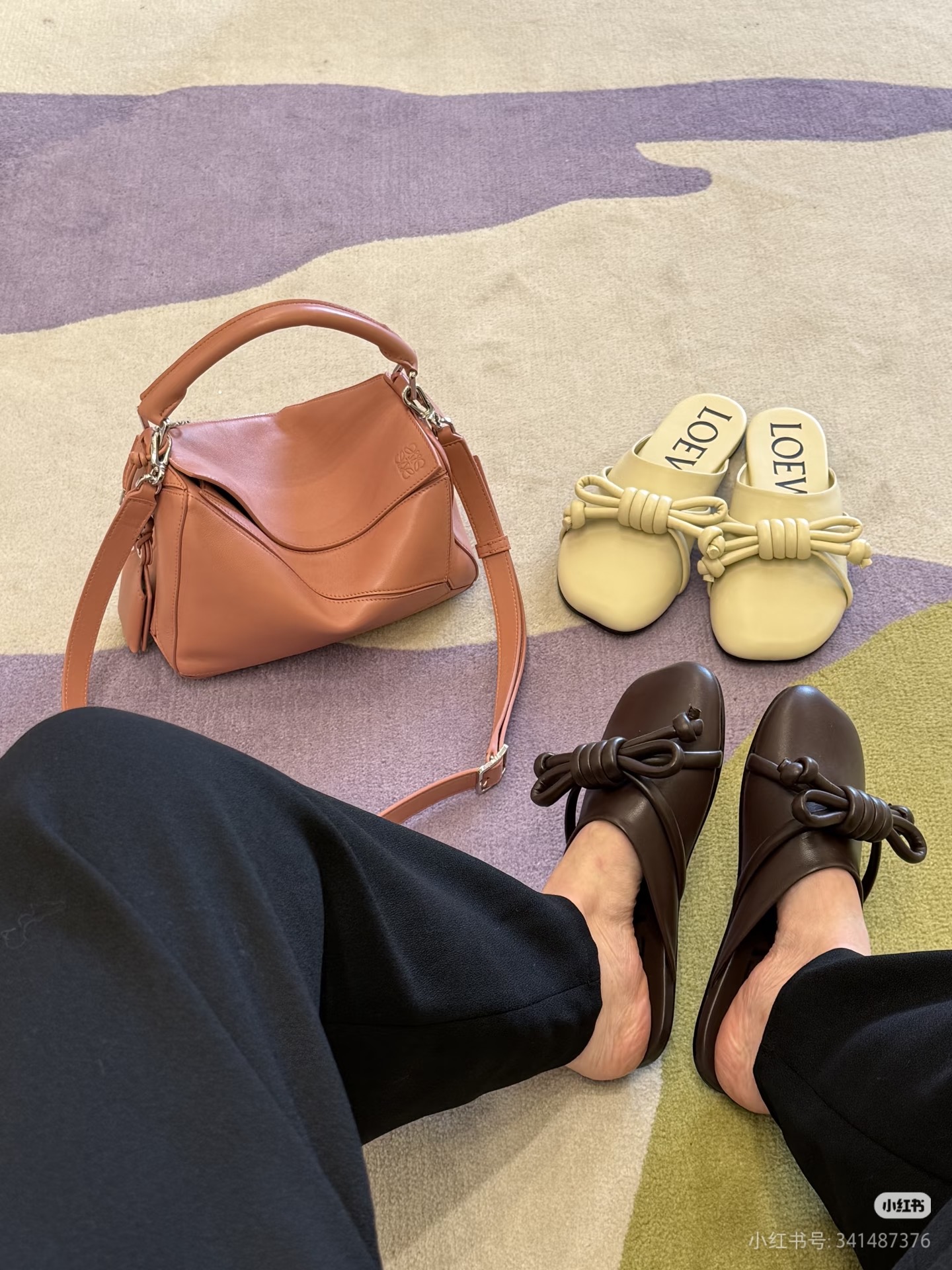 NO:721473,On-foot demonstration pictures, half slippers, slippers19860909上脚示范图,半拖拖鞋,slippers,Women's Shoes