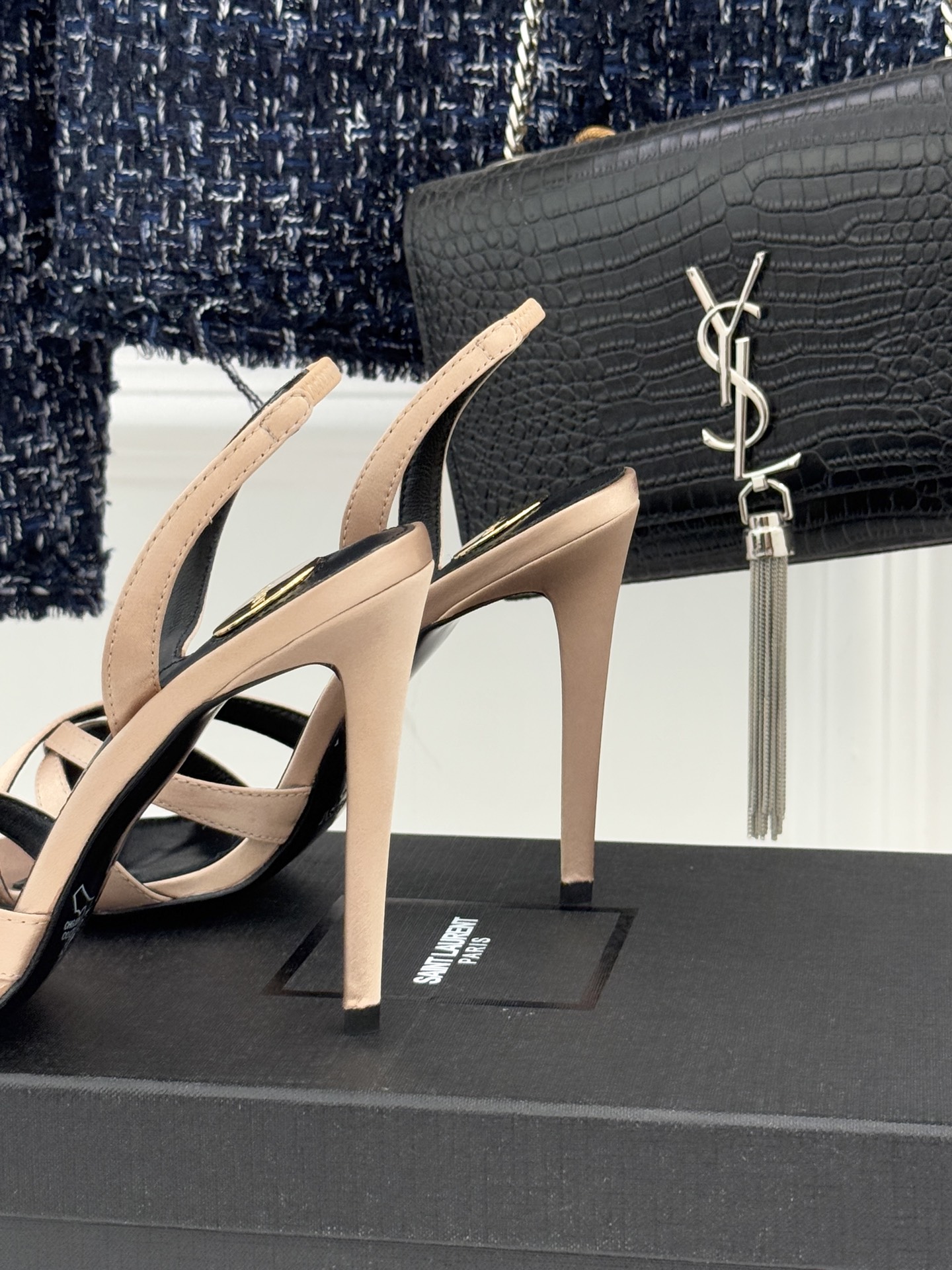 Saint Lauren*YSL圣罗兰26WF新品性感尖头细带高跟凉鞋简直是为想在夏日slay全场的姐妹