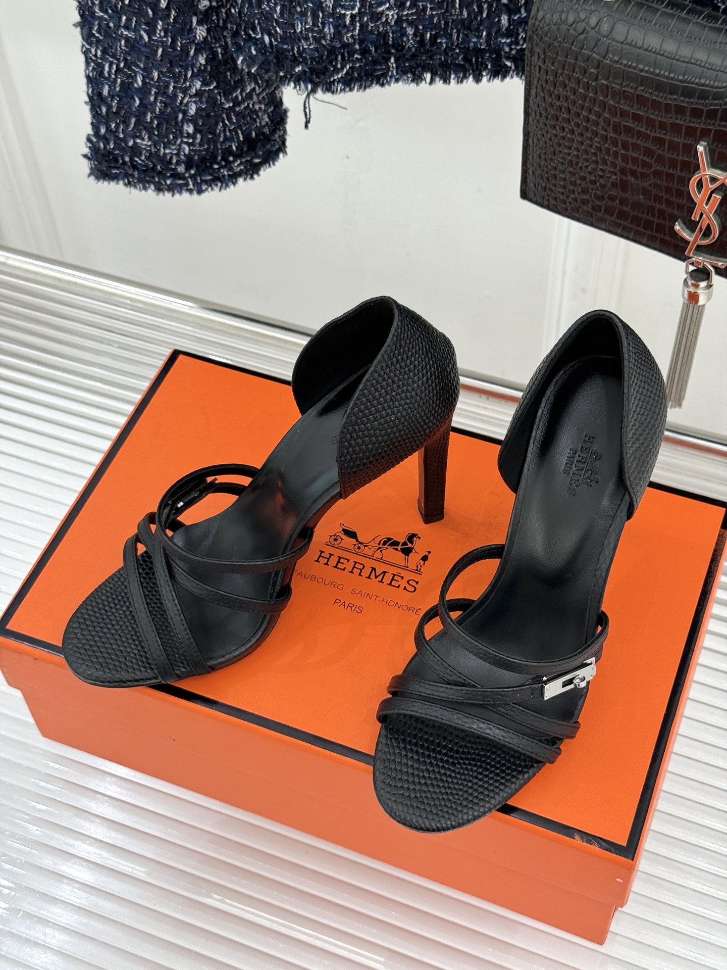 Hermes Style Brown Leather Women's Shoes Lookbook Reference image 2