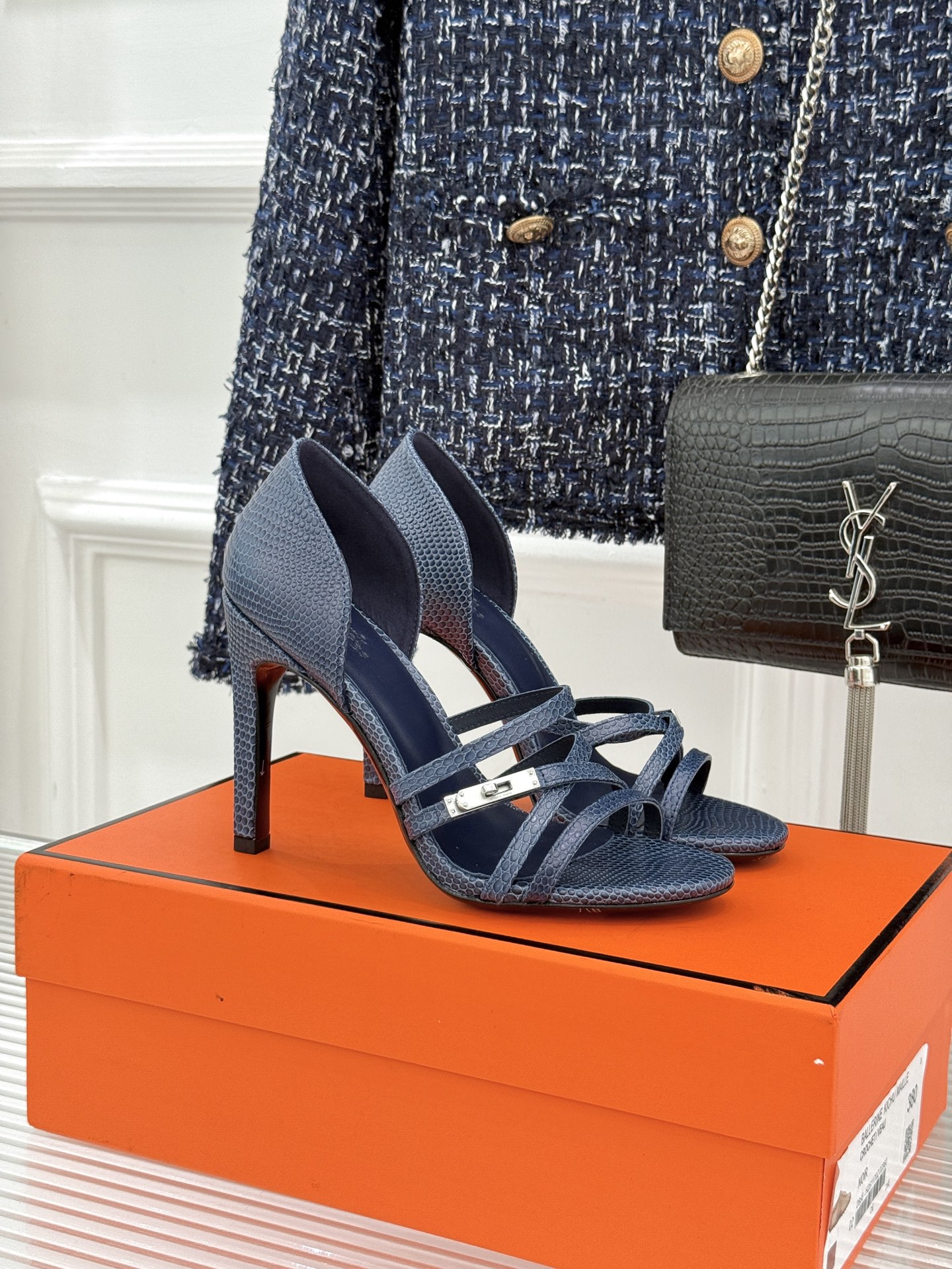 Hermes Style Brown Leather Women's Shoes Lookbook Reference image 1