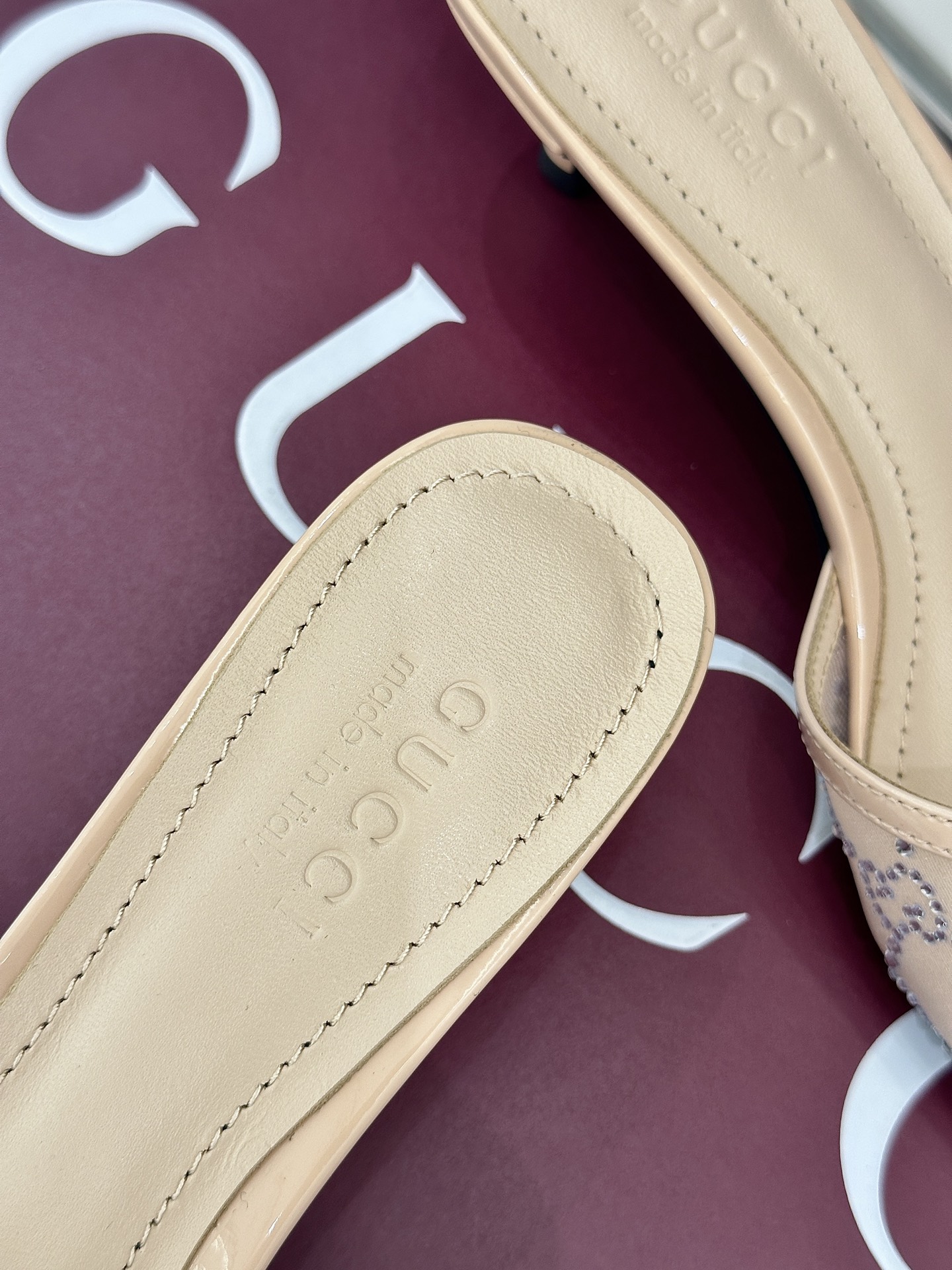 Gucci Gucci/古驰26WF新品网纱水钻