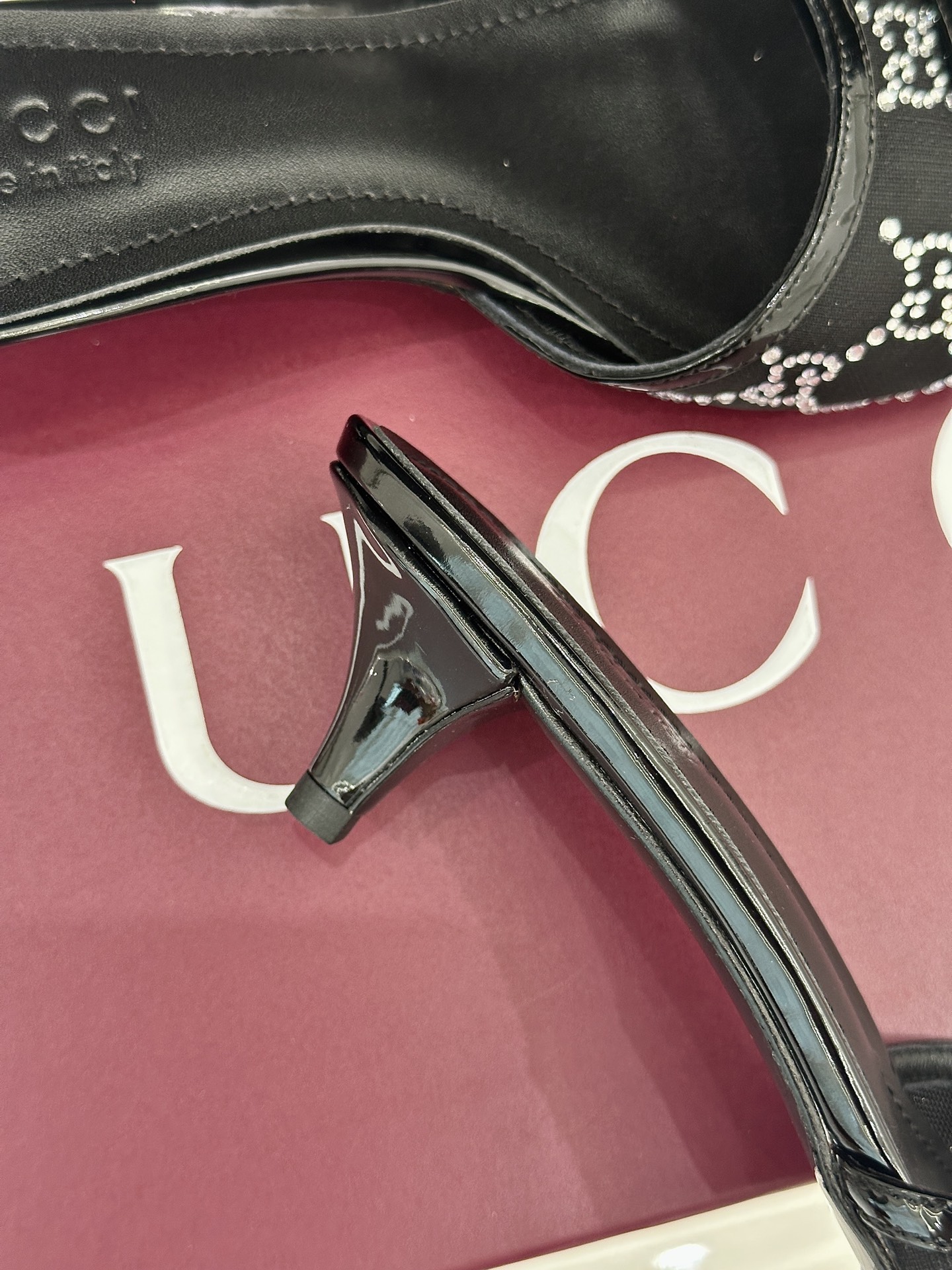 Gucci Gucci/古驰26WF新品网纱水钻