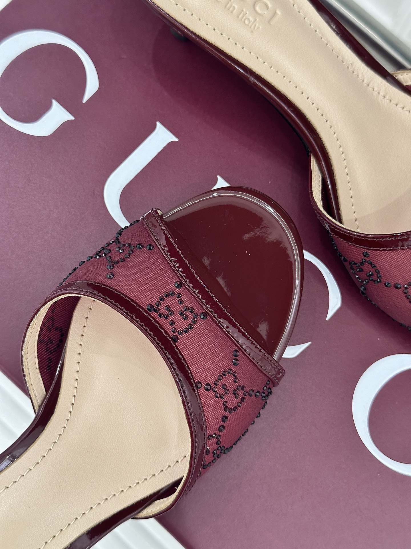 Gucci Gucci/古驰26WF新品网纱水钻