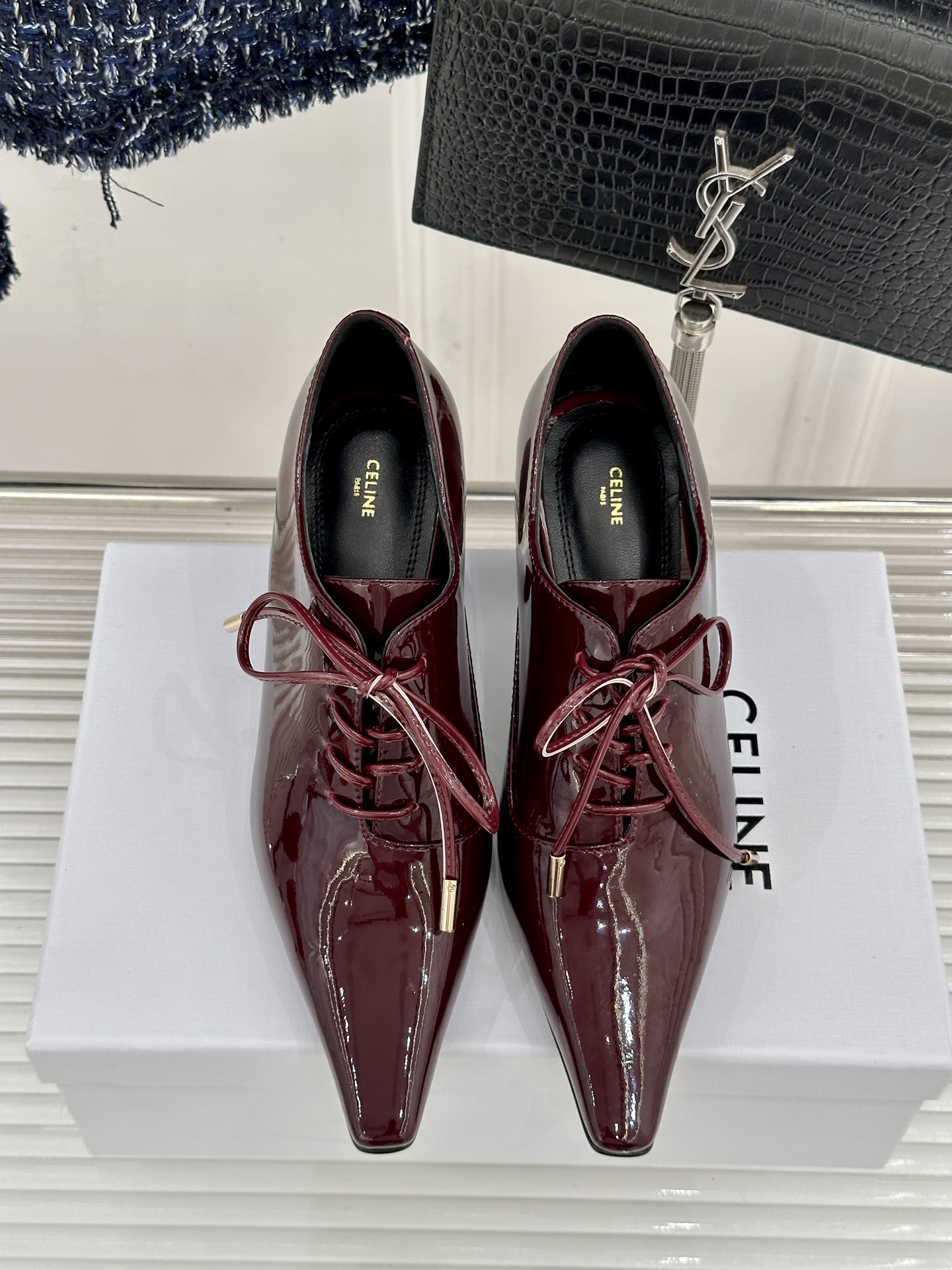 Celine Celine/赛琳26WF新品极简小方头