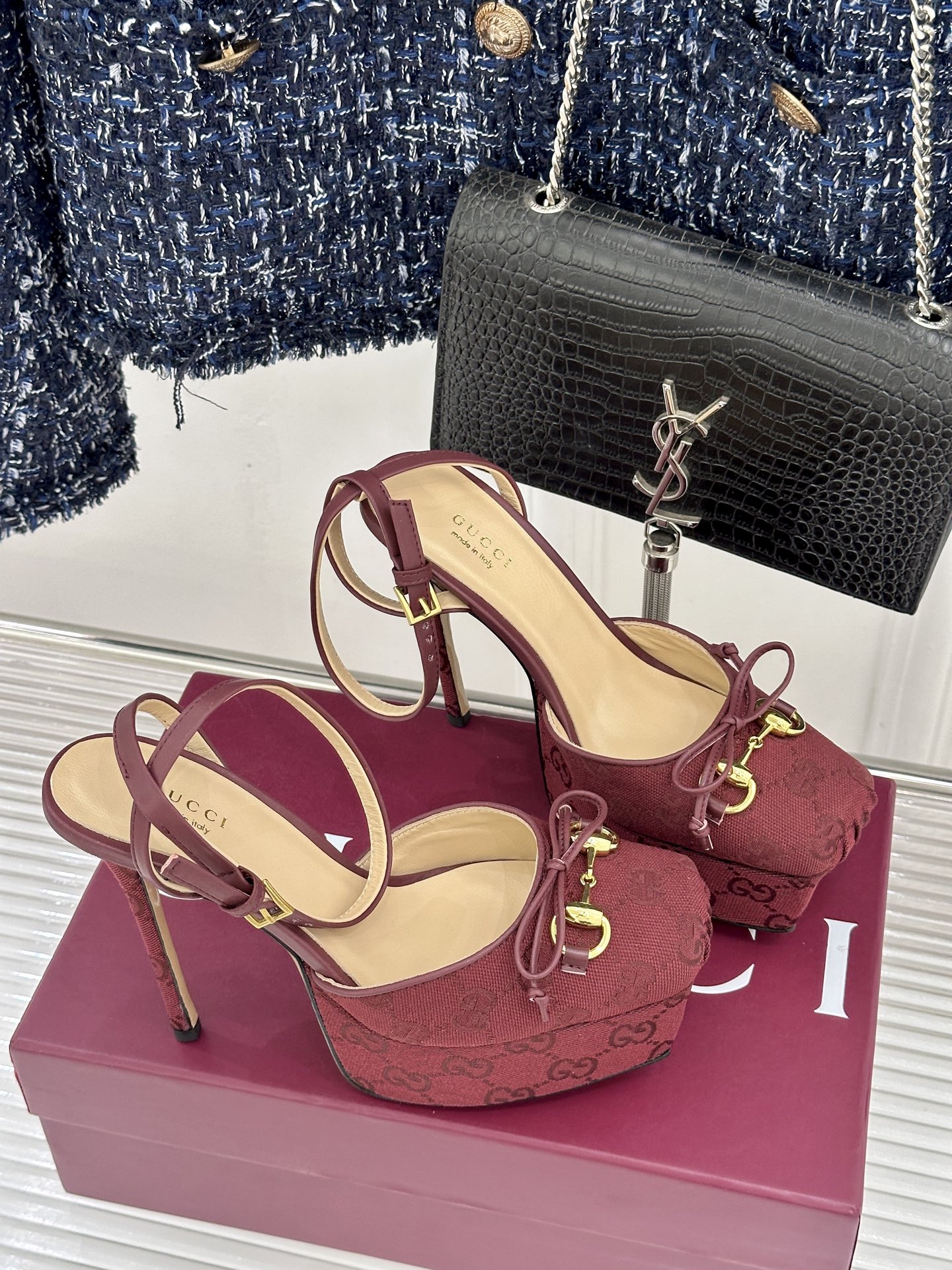 Gucci Gucci/古驰26WF新品蝴蝶结