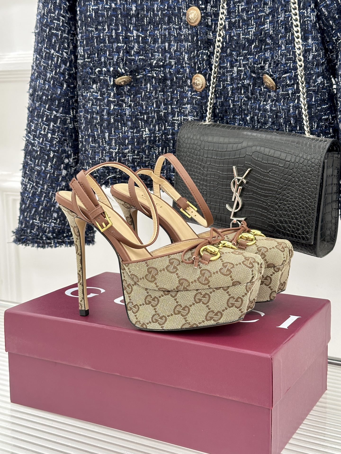 Gucci Gucci/古驰26WF新品蝴蝶结