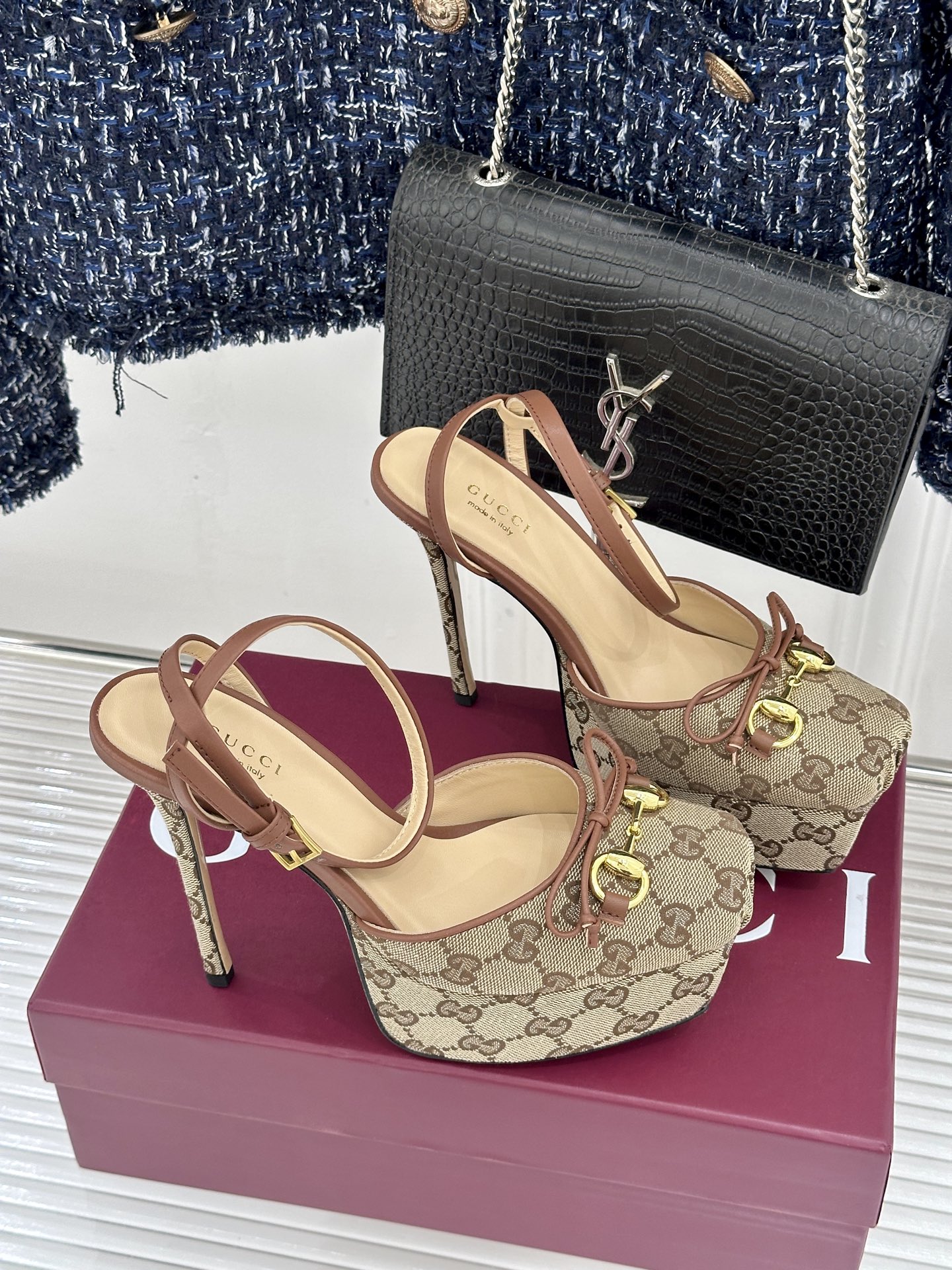 Gucci Gucci/古驰26WF新品蝴蝶结