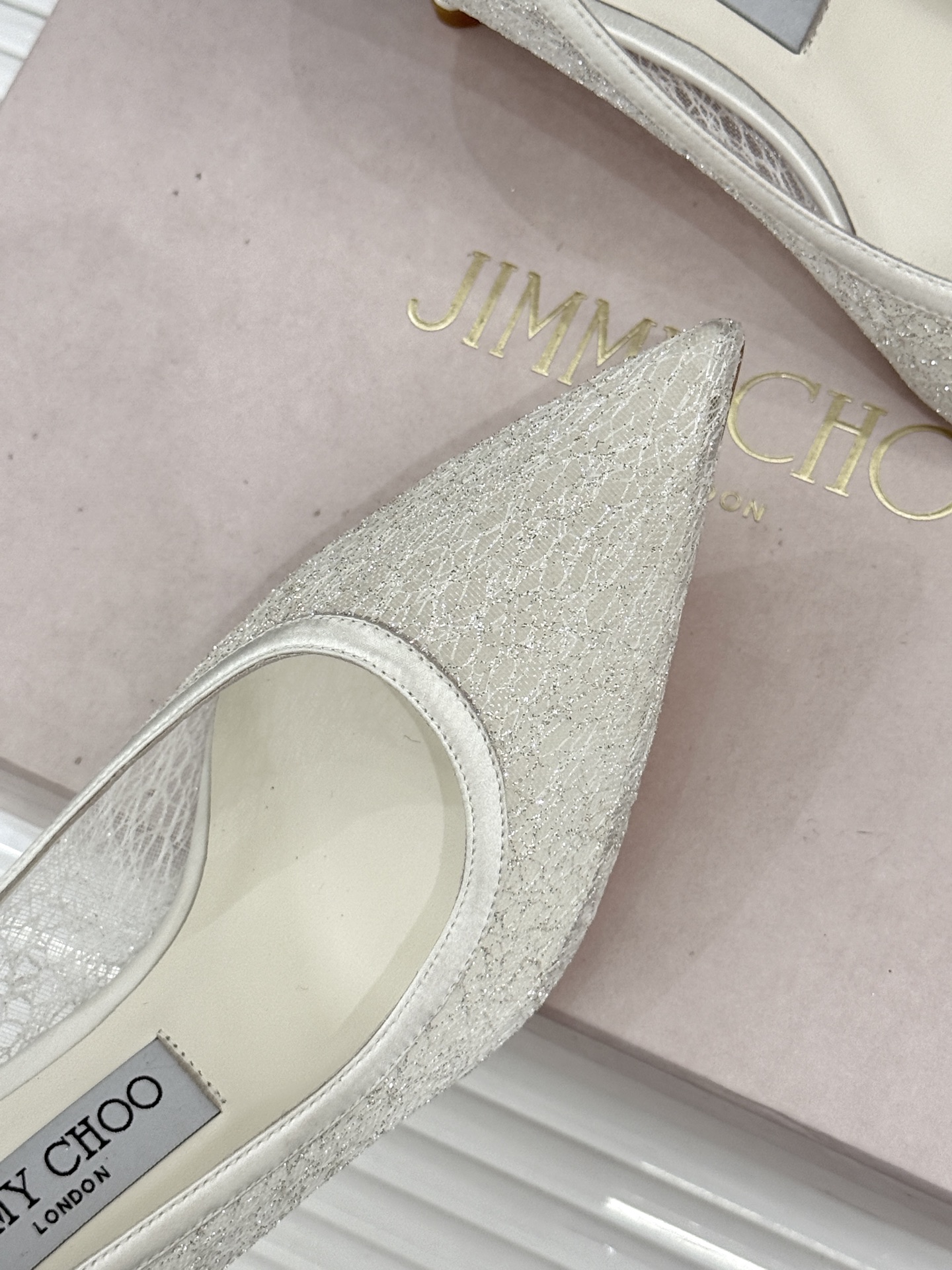 Jimmy Choo/吉米周26WF新品棉花糖尖头高跟鞋软弹鞋垫如踩云端尖头瞬间拉长腿型奶fufu配色温
