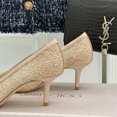Jimmy Choo/吉米周26WF新品棉花糖尖头高跟鞋软弹鞋垫如踩云端尖头瞬间拉长腿型奶fufu配色温 Jimmy Choo/吉米周26WF新品棉花糖尖头高跟鞋软弹鞋垫如踩云端尖头瞬间拉长腿型奶fufu配色温