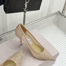 Jimmy Choo/吉米周26WF新品棉花糖尖头高跟鞋软弹鞋垫如踩云端尖头瞬间拉长腿型奶fufu配色温 Jimmy Choo/吉米周26WF新品棉花糖尖头高跟鞋软弹鞋垫如踩云端尖头瞬间拉长腿型奶fufu配色温