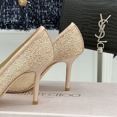 Jimmy Choo/吉米周26WF新品棉花糖尖头高跟鞋软弹鞋垫如踩云端尖头瞬间拉长腿型奶fufu配色温 Jimmy Choo/吉米周26WF新品棉花糖尖头高跟鞋软弹鞋垫如踩云端尖头瞬间拉长腿型奶fufu配色温