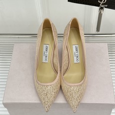 Jimmy Choo/吉米周26WF新品棉花糖尖头高跟鞋软弹鞋垫如踩云端尖头瞬间拉长腿型奶fufu配色温 Jimmy Choo/吉米周26WF新品棉花糖尖头高跟鞋软弹鞋垫如踩云端尖头瞬间拉长腿型奶fufu配色温