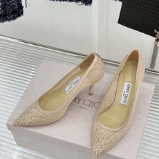 Jimmy Choo/吉米周26WF新品棉花糖尖头高跟鞋软弹鞋垫如踩云端尖头瞬间拉长腿型奶fufu配色温 Jimmy Choo/吉米周26WF新品棉花糖尖头高跟鞋软弹鞋垫如踩云端尖头瞬间拉长腿型奶fufu配色温