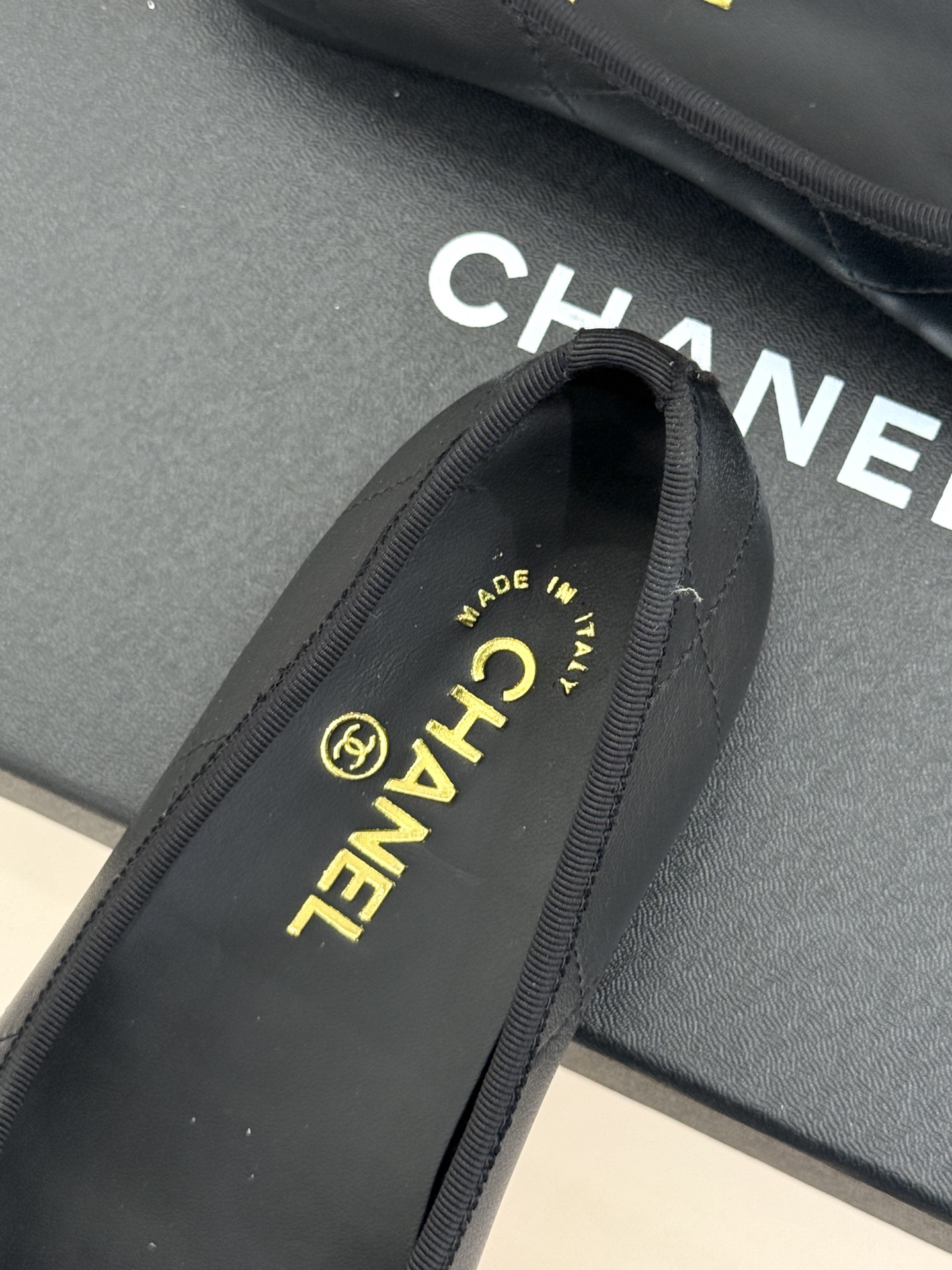 CHANE*｜小香经典大双C菱格蝴蝶结芭蕾舞鞋大双C蝴蝶结太戳心菱格纹藏着老匠手作温真皮大底软到心坎里圆