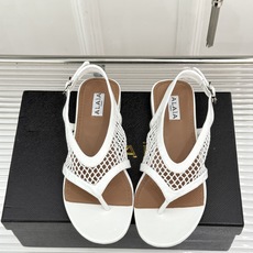 ALAÏA/阿莱亚26WF新品复古网面夹脚凉鞋阿莱亚26WF终章之作复古网面重绎经典美学菱格镂空织就呼吸 ALAÏA/阿莱亚26WF新品复古网面夹脚凉鞋阿莱亚26WF终章之作复古网面重绎经典美学菱格镂空织就呼吸