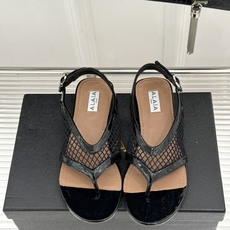 ALAÏA/阿莱亚26WF新品复古网面夹脚凉鞋阿莱亚26WF终章之作复古网面重绎经典美学菱格镂空织就呼吸 ALAÏA/阿莱亚26WF新品复古网面夹脚凉鞋阿莱亚26WF终章之作复古网面重绎经典美学菱格镂空织就呼吸