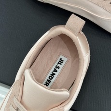 Jil Sander/吉尔桑达极26WF新品复古真丝芭蕾休闲德训鞋阿甘鞋 真丝与运动的温柔邂逅复古芭蕾融 Jil Sander/吉尔桑达极26WF新品复古真丝芭蕾休闲德训鞋阿甘鞋 真丝与运动的温柔邂逅复古芭蕾融