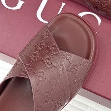 Gucci/古驰26WF新品双G压花交叉带休闲拖鞋双G压花经典永不过时交叉带自带慵懒松弛感小羊皮软到不像 Gucci/古驰26WF新品双G压花交叉带休闲拖鞋双G压花经典永不过时交叉带自带慵懒松弛感小羊皮软到不像