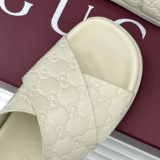 Gucci/古驰26WF新品双G压花交叉带休闲拖鞋双G压花经典永不过时交叉带自带慵懒松弛感小羊皮软到不像 Gucci/古驰26WF新品双G压花交叉带休闲拖鞋双G压花经典永不过时交叉带自带慵懒松弛感小羊皮软到不像