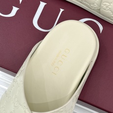 Gucci/古驰26WF新品双G压花交叉带休闲拖鞋双G压花经典永不过时交叉带自带慵懒松弛感小羊皮软到不像 Gucci/古驰26WF新品双G压花交叉带休闲拖鞋双G压花经典永不过时交叉带自带慵懒松弛感小羊皮软到不像