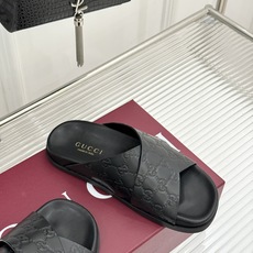 Gucci/古驰26WF新品双G压花交叉带休闲拖鞋双G压花经典永不过时交叉带自带慵懒松弛感小羊皮软到不像 Gucci/古驰26WF新品双G压花交叉带休闲拖鞋双G压花经典永不过时交叉带自带慵懒松弛感小羊皮软到不像