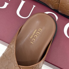 Gucci/古驰26WF新品双G压花交叉带休闲拖鞋双G压花经典永不过时交叉带自带慵懒松弛感小羊皮软到不像 Gucci/古驰26WF新品双G压花交叉带休闲拖鞋双G压花经典永不过时交叉带自带慵懒松弛感小羊皮软到不像