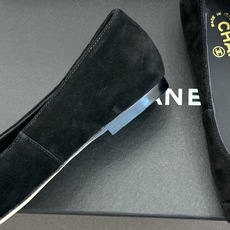 CHANE*|小香26M新品走秀金属大双C扣方头平底单鞋Chanel 走秀金属大双C单鞋小香系列走秀王炸 CHANE*|小香26M新品走秀金属大双C扣方头平底单鞋Chanel 走秀金属大双C单鞋小香系列走秀王炸