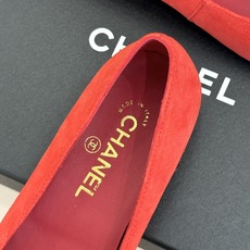 CHANE*|小香26M新品走秀金属大双C扣方头平底单鞋Chanel 走秀金属大双C单鞋小香系列走秀王炸 CHANE*|小香26M新品走秀金属大双C扣方头平底单鞋Chanel 走秀金属大双C单鞋小香系列走秀王炸