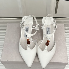 Jimmy Choo/吉米周JC26WF新品Lauri 50|琥珀色串珠尖头高跟凉鞋吉米周26WF封神凉 Jimmy Choo/吉米周JC26WF新品Lauri 50|琥珀色串珠尖头高跟凉鞋吉米周26WF封神凉